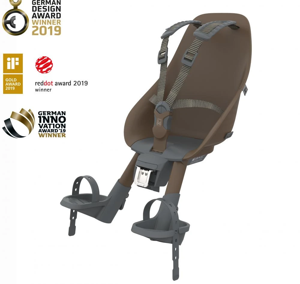 Urban Iki Barnestol Frontmonteret Brun/Sort