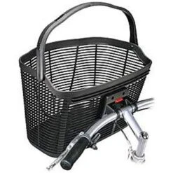 Kurv Front Kunststof KLICKFIX Lamello Sort