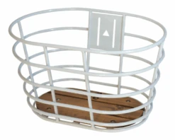 28" Grå Norden Kurv Med Træbund