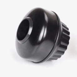 BikeBrother Roterende Ringeklokke, Sort