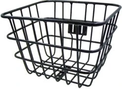 Bike Attitude Sort Aluminiumskurv