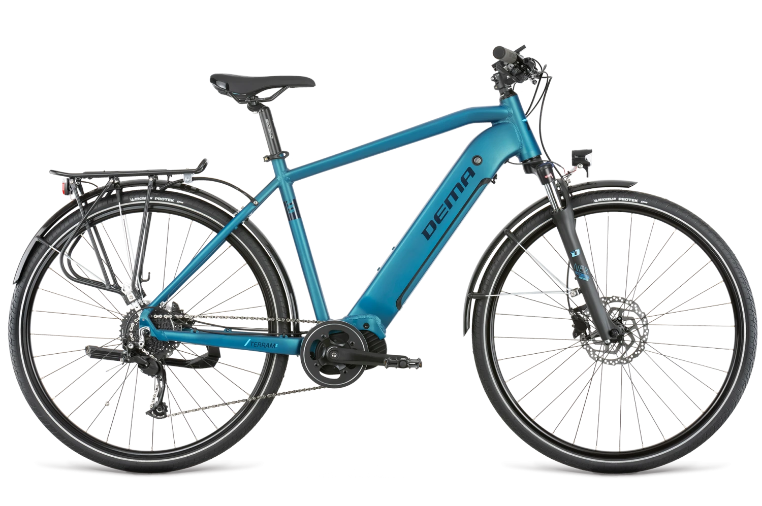 DEMA TERRAM 5 TOUR Ecykel 9 Gear, Blå