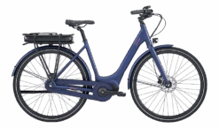 E-Fly Away II 7 Gear- Dame Elcykel - Natblå Mat