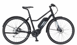 E-Fly PACE El Damecykel Med Centermotor - 9 Gear - Mat Sort