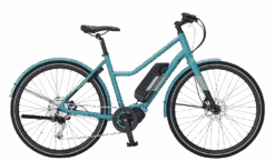 E-Fly PACE El Damecykel Med Centermotor - 9 Gear - Mat Grøn