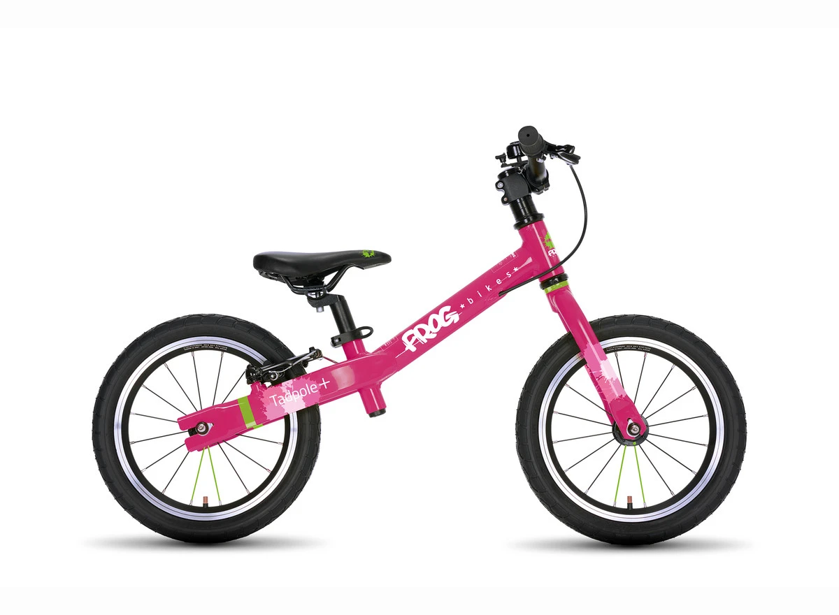 Frog Bikes Tadpole Plus 14" Løbecykel Pink