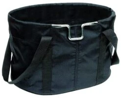 KlickFix Shopper Cykelkurv Sort 24 Liter