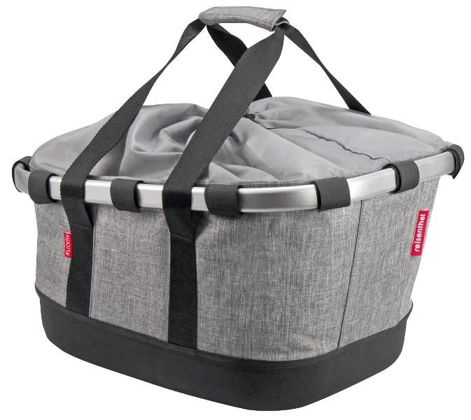 Klickfix Cykelkurv Grå GT 2L