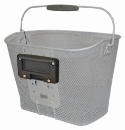 Klickfix Uni Cykelkurv Hvid Til Front