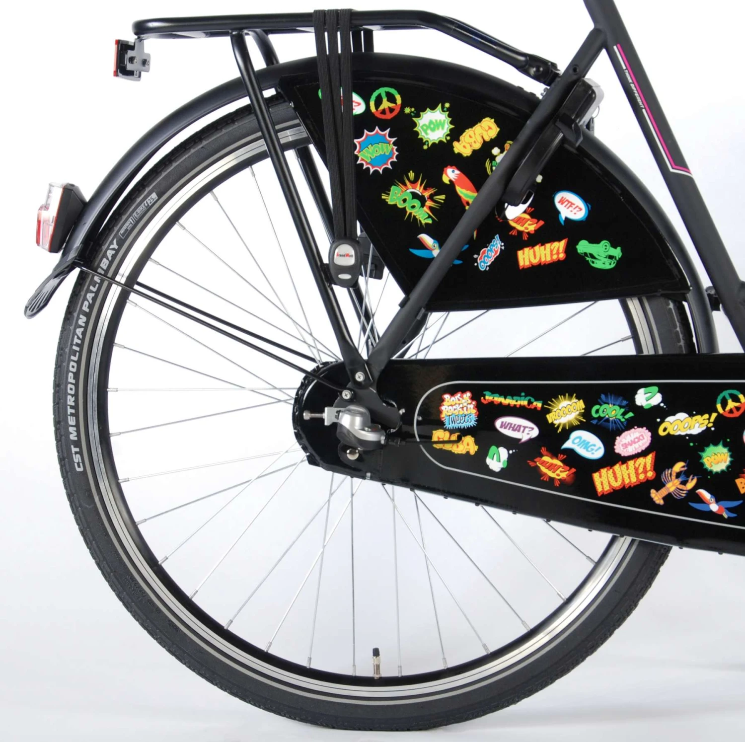 Salutoni Urban Badges 28", 3 Gear - Billede 3