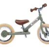 Trybike Balance / Løbecykel 2 Hjul Vintage Grøn
