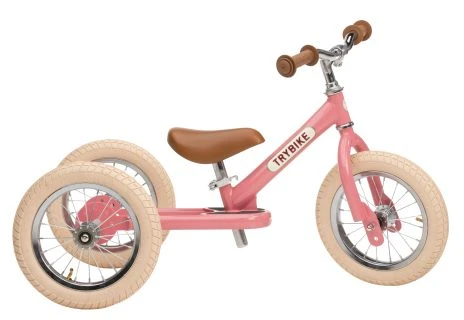 Trybike Balance / Løbecykel 3 Hjul Pink