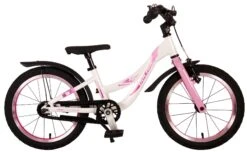 Volare Glamour 16" Børnecykel Sort/Blå