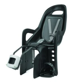 BikePartner Toddler Sort/grå Barnestol Stelmontering