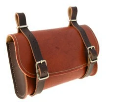 Vintage Brun Sadeltaske