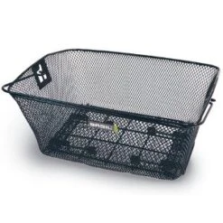 Basil Como Bagkurv Sort Med Fjeder Montering