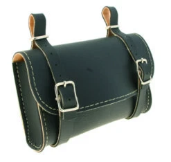 Vintage Sort Sadeltaske