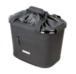 Taske/cykelkurv Sort